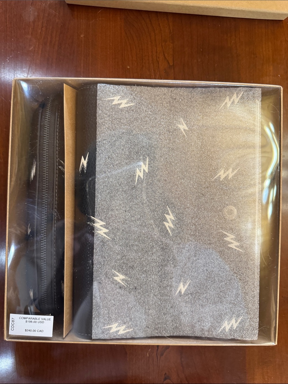 COACH NOTEBOOK AND PENCIL CASE SET NWOT - Picture 5 of 6